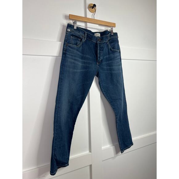 NEW Citizens of Humanity Emerson Mid Rise Relaxed 27" Jeans Women's Size: 32 - Picture 3 of 8